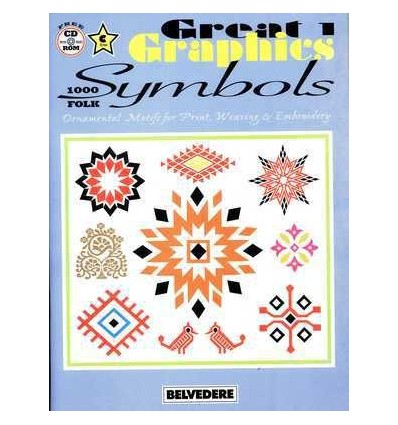 GREAT GRAPHICS 1: 1000 FOLK SYMBOLS(INCLUYE CD-ROOM)