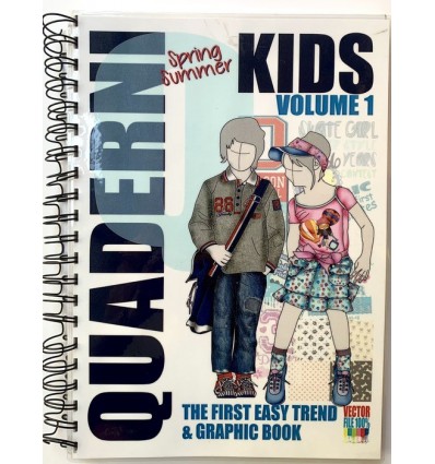 QUADERNI KIDS TREND & GRAPHICS BOOKVOLUME 1 S/S (INCLUYE DVD)