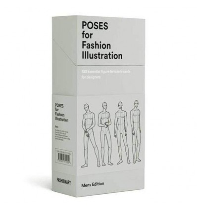 POSES FOR FASHION ILLUSTRATION-MENS(CARD BOX)